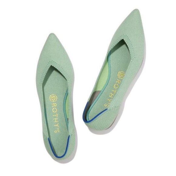 Rothy's Mint The Point - Size 7.5 - Picture 1 of 5